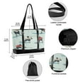 thumbnail image 2 of FORMRS Laptop Tote Bag for Women with 15.6" Computer Compartments Handbag, Ice Play, 2 of 7