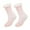 Pink, variant on Arlun 1 Pair Christmas Fuzzy Floor Mid-Calf Socks for Women Winter Warm Thick Plush Lining Non Xmas Festival Home Socks Stylish Snowflake Pattern Print Slipper Socks Red One Size