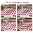 thumbnail image 7 of ODIKA Front Checkered Door Symmetrical Balance Grid Throw Plaid Gingham for Home Office, Gaming Room, Under Desk, Non-Slip Chair-Friendly, 7 of 7