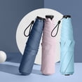 thumbnail image 1 of Fiudx Paraguas de Viaje Portátil, Resistente Al Viento y Al Agua, Diseño Plegable y Ligero, Revestimiento de Protección Uv, Bolsa de Almacenamiento Compacta, Opciones de Color Azul/Azul Marino, Tamañ, 1 of 7