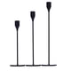 thumbnail image 4 of Portavelas moderno,Portavelas de geometría,Pilar de candelabros de metal,Candelabros negros,Portavelas negro,Portavelas geométricos, 4 of 6