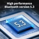 thumbnail image 4 of Auriculares Bluetooth, Auriculares inalámbricos Bluetooth 5.3 Efecto de luz genial Llamada Reducción activa de ruido Calidad de sonido HIFI Auriculares Bluetooth de largo alcance Auriculares Bluetooth, 4 of 8
