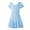 Light Blue, variant on ZZwxWA My Order Child's Fashion Summer Solid Bow Girls Tights Dance Botton Soft Cute Bodysuit Baby Girl Clothes