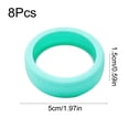 thumbnail image 3 of 8Pcs Luggage Wheel Covers for 2-2.4in Wheels, Suitcase Wheel Protectors Noise Reducing Anti-Scratch Travel Accessories, 3 of 6