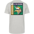 thumbnail image 3 of Men's '47  Gray Minnesota Vikings Chrome Plate Franklin T-Shirt, 3 of 3