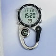 thumbnail image 2 of Digital Carabiner Watch, Outdoor Sports Electronic Chronograph Watch, Multifunctional Nurse Watch, 2 of 9