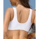 thumbnail image 2 of Bikini de Cintura Alta con Nudo Delantero para Mujer,Traje de baño de Tres Piezas Top Only - Blanco G Top Only - Blanco G Xishao ropa, 2 of 2