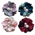thumbnail image 4 of Broche de flores para boda, vestido de novia, cumpleaños, compromiso, graduación, Festival, ropa, corbata, decoración, Pin, regalos para mujer Ropa, zapatos y accesorios Miscelánea Violeta Minnieouse  AP012561-01, 4 of 6