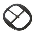 thumbnail image 2 of 1 1/2 Inch Nickel Free Center Bar Single Prong Oval Belt Buckle, 2 of 2