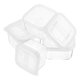 thumbnail image 3 of 12 piezas Caja de muestra Contenedores de alimentos con tapas Estuche de plástico transparente vacío Condimentos Pequeños, 3 of 6