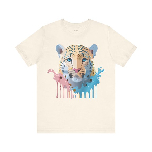 Cheetah Graphic Unisex 100 Cotton Artwork Tee 10