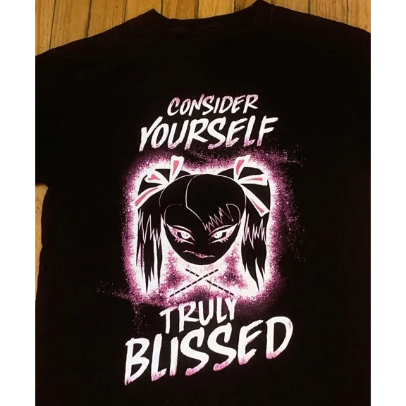 Reprint Rare Alexa Bliss Truly Blissed Shirt Short Sleeve Black Unisex S-5XL ND826