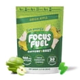 thumbnail image 1 of Masticables energéticos FocusFuel – Sabor a manzana verde (15 porciones) – 100 mg de cafeína + B12, magnesio, alfa-GPC – Aumenta la concentración y la energía – Sin bajones ni nerviosismo, 1 of 5