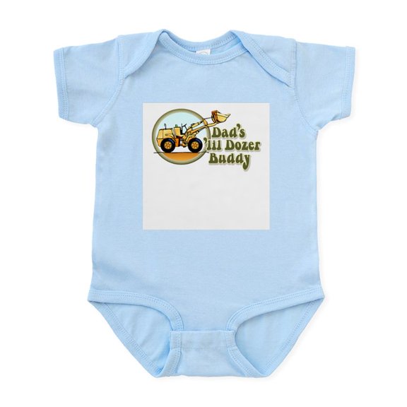 CafePress - Dad's Lil Dozer Infant Bodysuit - Baby Light Bodysuit, Size Newborn - 24 Months