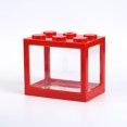 thumbnail image 1 of Mini Plastic Aquarium Betta Fishbowl Fish Tank for for Rumble Fish Marimo Spider Marimo (No Light), 1 of 8