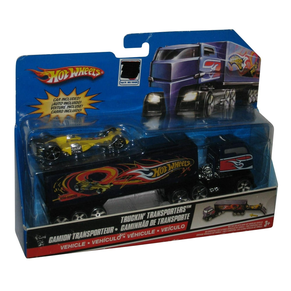 Hot Wheels Truckin' Transporters (2007) Nitro Scorcher Toy Truck Car