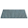 thumbnail image 4 of Well Woven Sydney Eli Chevron Dark Blue Modern Geometric Lines Zig Zag 2'3" x 3'11" Doormat Area Rug, 4 of 5