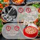 thumbnail image 3 of Trituradora de pollo mejorada: herramienta trituradora de carne visible de 10,8" con giro para cortar carnes y verduras, mango ergonómico, apta para lavavajillas, antideslizante, resistente al calor,, 3 of 8