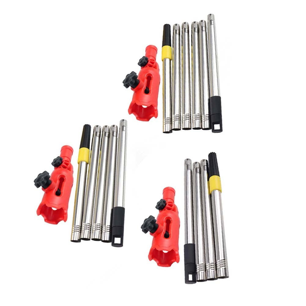 RANMEI Paint Brush Extender Paint Roller Extension Pole Clamping Tool Telescopic Rod Paint Handle Tool For Painting The Ceiling