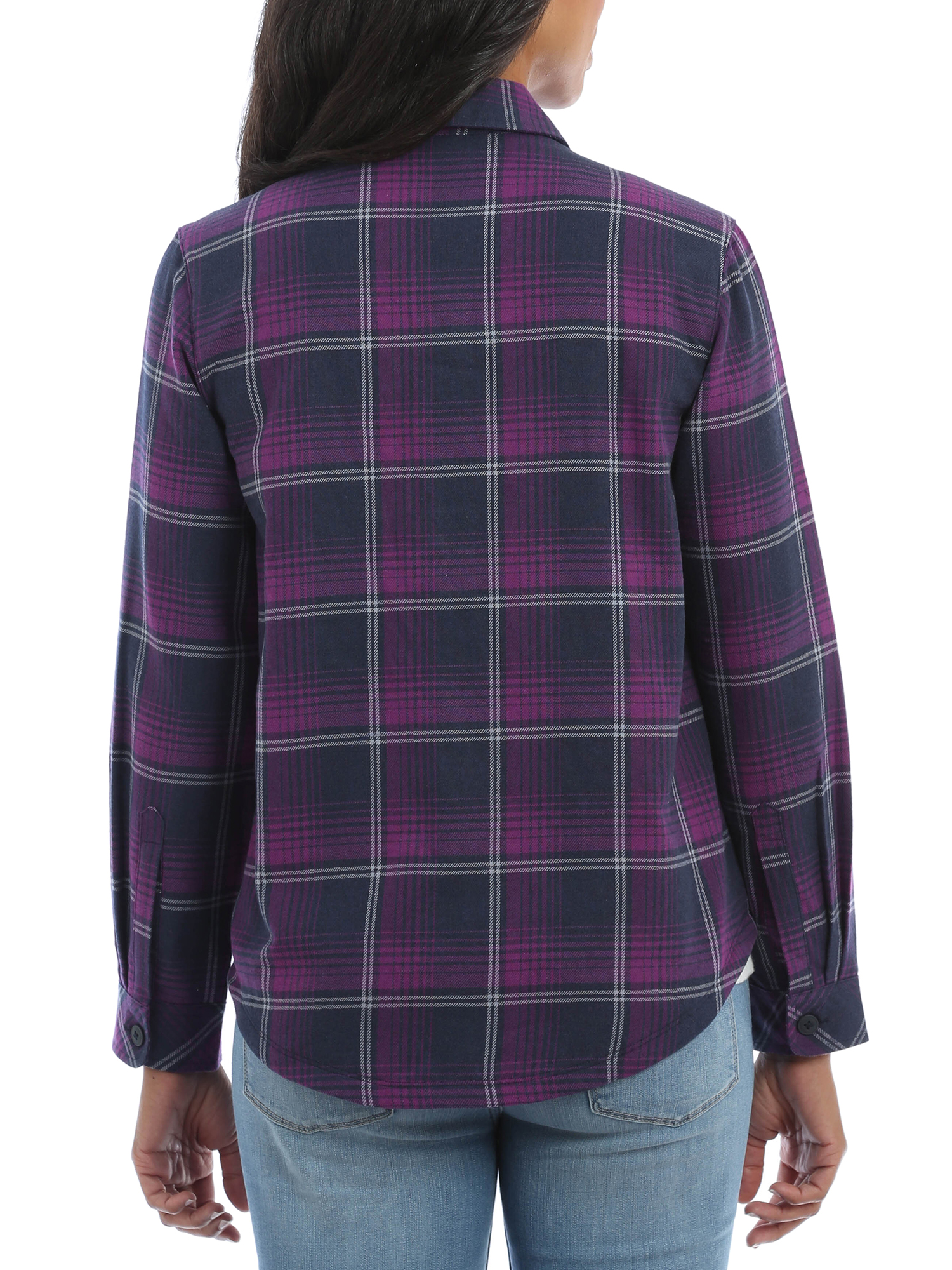 Lee Riders Women's Fleece Lined Flannel Shirt