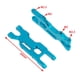 thumbnail image 2 of Accesorios para coches RC, metal azul, escala 1:18, consumibles de dirección por radio para vehículos. Brazo basculante trasero delantero, 2 of 7