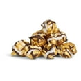 thumbnail image 4 of Gourmet Chocolate Zigzag Popcorn by Its Delish, 8 Oz Bulk Bag  Festive Caramel Air Popped Sweet Crunchy White & Dark Drizzle Glazed Carmel Corn Snack, Parties - Gluten Free, Vegan, Kosher, 4 of 5