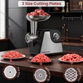 thumbnail image 4 of Electric Meat Grinder with Sausage Stuffer maker ETL Approved, 2400W Max Meat Grinders for Home use,(Black), 4 of 12