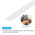 thumbnail image 3 of Uxcell 1Pcs Piping Cord Trim Piping Tape for Sewing DIY Crafting Fabric Edge Trim Bleach 1/2" x 50 Yard, 3 of 5