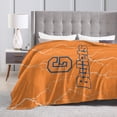 thumbnail image 4 of Gettysburg College Logo Fleece Blanket, Very Soft Microfiber Flannel Blanket for Couch Warm and Cozy for All Seasons, 4 of 6