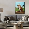 thumbnail image 3 of Stupell Industries Contemporary Fox Drive Golfer Black Framed Giclee Art, 24 x 30, by Lucia Heffernan, 3 of 8