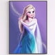thumbnail image 3 of (A7168) Lleno Diamantes Frozen Elsa Serie Dibujos Animados Diamante Resina 30*40 CM, 3 of 9