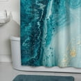 thumbnail image 5 of Hometrends Light Weight Decorative Fabric Shower Curtain, Assorted Designs, 5 of 5