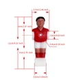 thumbnail image 2 of Juego De 7 Uds. De Jugador De Fútbol Vívido Y Realista, Muñeca Educativa Para Niños, Jugador De Fútbol De Mesa, Jugador De Fútbol Duradero Para Niños, Plástico Para Hombre De Fútbol Scienceny FN003493-01, 2 of 5