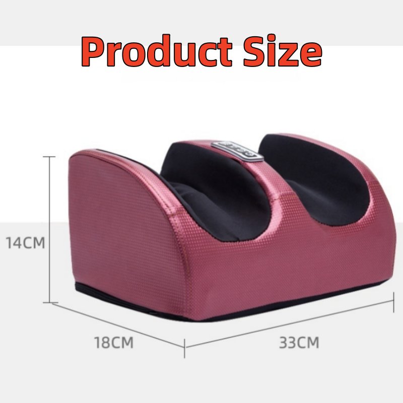 Miserwe Acupressure foot massager with heating, electric foot massager, calf massager with massage rollers, deep kneading circulation, the best gift for family, Christmas present