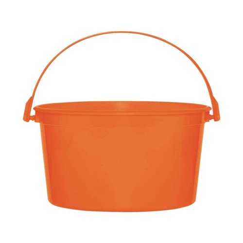 ORANGE PLASTIC BUCKET