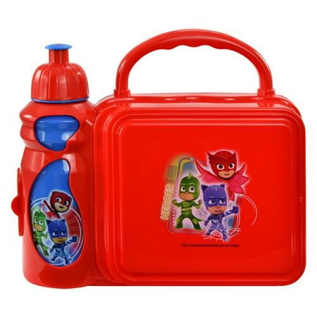 PJ Masks Combo Lunch Box with Water Bottle