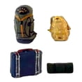 thumbnail image 5 of Kokiya 1/64 Travel Backpack 4 Pieces Hand Painted Trains Desktop Architectural Ornament A, 5 of 9