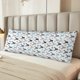 thumbnail image 2 of Balery Winter Art Blue and Black Moose Funda Protectora para Almohada Corporal de Algodón Hipoalergénico con Cierre(55 x 21 pulgadas), Almohadas No Incluidas, 2 of 7