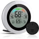 thumbnail image 1 of Termómetro interior medidor de humedad higrómetro Digital Monitor de temperatura ambiente con mínimo y máximo, 1 of 1