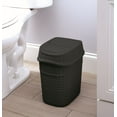 Bath Bliss 2.5 gal Sailor Knot Plastic Swing Top Bathroom Trash Can