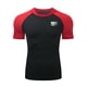 thumbnail image 4 of Ceisia Men's Tactical Flag Compression T-shirt Slim Fit Short Sleeve Round Neck High Elastic Fitness Running Tee Tops Red L Gifts, 4 of 4