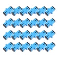 thumbnail image 2 of 24pcs SC Coupleur de Fibre SC-SC Connecteur de Câble à Fibres Optiques à Transfert Mutuel, 2 of 6