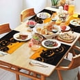 thumbnail image 5 of Hallowmas Grimace Pumpkin Ghost Boo Linen Placemats 4pcs Durable Linen Placemats 12 X 18 Inch Seasonal Farmhouse Holiday Rustic Decor for Kitchen Dining Table Halloween Gifts, 5 of 5