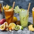 thumbnail image 3 of 100Pcs Biodegradable Cocktail Straws,Natural Sugarcane Straws,Disposable Drinking Straws,Ecofriendly cocoY Fiber Straws,Smoothie Straws,Bulk for Cold and Hot Beverages,Party Supplies, 3 of 6