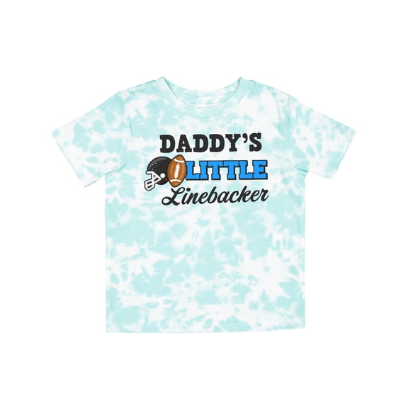 Inktastic Daddy's Little Linebacker Boys or Girls Toddler T-Shirt