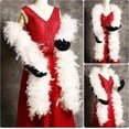 thumbnail image 3 of QPENWEI Boa de plumas para baile, fiesta de bodas, decoración de disfraces de Halloween, boa de plumas, 3 of 4