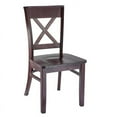 thumbnail image 2 of Excelsior Side Chair in Black with Wood Seat (Set of 2), 2 of 5