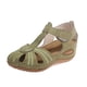 thumbnail image 2 of Moda Mujer Slide Hollow Out Sandalias cómodas Slope Heel Beach Casual Shoes Wmkox8yii  sa565, 2 of 9