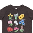 thumbnail image 4 of Inktastic Wild Flower Chart Boys or Girls Toddler T-Shirt, 4 of 5