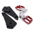 thumbnail image 2 of Pedal de pie trasero pie clavijas pedales Rearsets apto para  750 rojo plata kusrkot Reposapiés del pedal trasero, 2 of 3